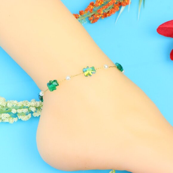 Elegant Handmade Anklet – Perfect for Women & Girls | Ideal Gift Option, DYC1511 - Picture 1 of 8